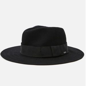 NWT Brixton Joanna Knit Packable Hat | Black | Medium